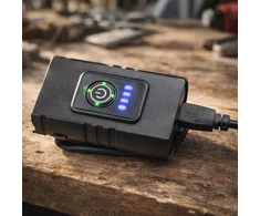 Kanza DVIRAČIO LEMPAS PRIEKINIS GALINIS LED žibintuvėlis, ATSPIRUS VANDENiui USB ĮKRAUKMAS GALINGAS