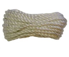 Kaproninė sukta virvė, 10 mm x 10 m, 0,7kg