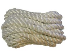 Kaproninė sukta virvė, 19 mm x 10 m, 2,4kg