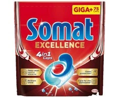 Kapsulės indaplovėms 4in1 Somat 75 vnt. Excellence