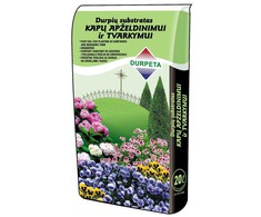 Kapų apželdinimo ir tvarkymo durpių substratas DURPETA, 20 l