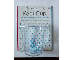 KapuCup vandens temperatūros matuoklis pieno mišiniui ruošti. Puodelis