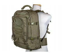 Karinė kuprinė Specna Arms Tactical 30L – CORUND™ 500D, MOLLE, 3 skyriai, Olive