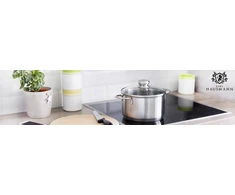 Karl Hausmann Aliuminio puodas 16 cm puodas SU DANGIU DUJŲ ĮVEDIMUI 1,3 L