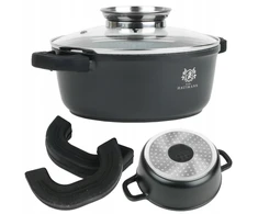 Karl Hausmann GRANITE POT GOOO MAKER 2,3L INDUKCINIAI DUJINĖLIAI su GREBLON DANGA