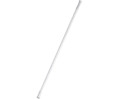 Karnizas voniai, ø 23 mm, 110-200 cm, teleskopinis, baltos sp.