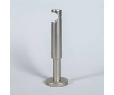 Karnizo laikiklis ASPEN-NOVA, metalinis, viengubas, juodos sp., L11-16 cm, Ø19 mm, 1 vnt.