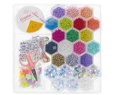 Karoliukų rinkinys papuošalų sriegimui MEGA CREATIVE 531427