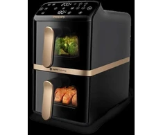 Karšto oro gruzdintuvė Philips 4000 ser. „Airfryer“ su 2 krepšeliais, 2750 W