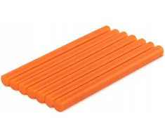 Karštų klijų pistoleto kasetės ORANŽINĖS, 7 vnt., 11x150 „DIY-GS1115OR/7“