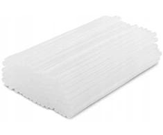 Karštų klijų pistoleto kasetės SKAIDRIOS 125 vnt./1kg 7x200 „pasidaryk pats“-GS0720TR/125