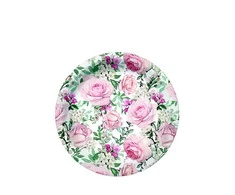 Kartoninės lėkštės Gorgeous Roses Paw Ø18cm/10vnt.