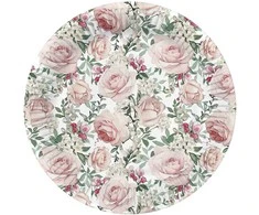 Kartoninės lėkštės Gorgeous Roses Paw Ø23cm/10vnt.