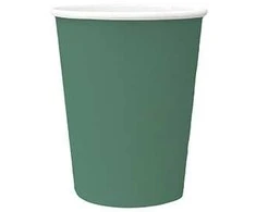 Kartoninės stiklinės Paw 250ml/8vnt. žalios