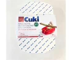 Kartoniniai padėklai su dangteliais Cuki 4 vnt K1-228