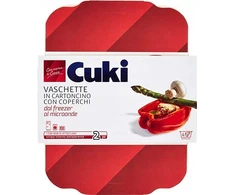 Kartoniniai padėklai su dangteliais Cuki 4 vnt K1-228