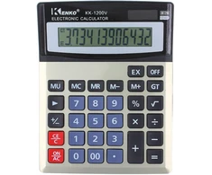 Karuida Biuro skaičiuotuvas Scientific Simple Matura 12 skaitmenų 1200V Didelis XL
