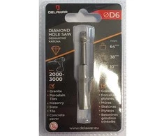 Karūna deimantinė Delawar Hex D6mm