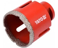 Deimantinė gręžimo karūna sausam pjovimui Yato YT-60446; M14; 51 mm