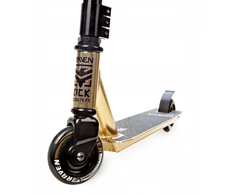 Kaskadininkų paspirtukas Raven Evolution Rookie Gold 100mm