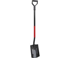 Gost Standart Kastuvas 195x260mm U formos juodas su lenktu met. kotu 86cm