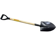 Kastuvas smailiu kraštu JASPER L1020mm mediniu kotu