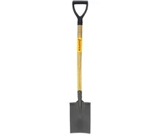 Kastuvas tiesiu kraštu Yutong L1150mm mediniu kotu/ PVC rankena