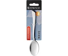 Kavos šaukšteliai Wave Ambition 3vnt.