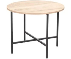 Home4You Kavos staliukas HANNES 60x60xH48cm Rustic Melaminas