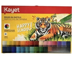 Kayet Aliejiniai pasteliai, 30 spalvų