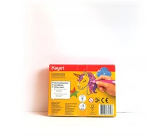 KAYET Kleje brokatowe 10 kolorów