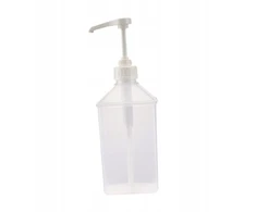 Kečupo sirupo pompa 1000ml Pump Buteliai Sirupai Fruktozės slėgio buteliukas 8CC