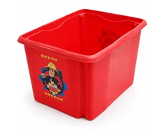 Keeeper FIREMAN SAM 3 DĖŽĖS PLASTIKINIAI KONTEERIAI ŽAISLAMS 3 vnt.