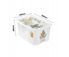 Keeeper Zamykany indas na zabawki sarenka Bambi 45L