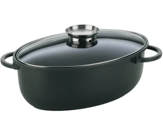 kela 390224 keptuvė su dangčiu, mygtuku