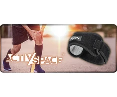 Kelio stabilizavimo įtvaras Activ/Space, juodas
