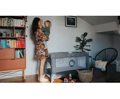 Kelioninė lovelė, kūdikių maniežas + čiužinys ir Lionelo Stefi krepšys