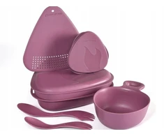 Kelioninės virtuvės rinkinys Light My Fire Outdoor MealKit 2.0 mistypurple