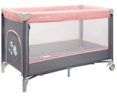 Lovelė sulankstoma maniežas BABY MIX 33204