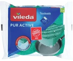 Kempinės Pur Active Vileda 11x14x2.5cm/2gab. žalios