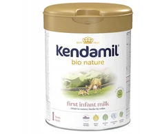 Kendamil 1 Initial Bio Nature modifikuotas pienas 800g Be žuvų taukų