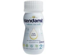 KENDAMIL LIQUID 2 TOLESNIS PIENAS SU DHA KŪDIKIAMS, skystas 250 ml