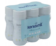 KENDAMIL LIQUID 2 TOLESNIS PIENAS SU DHA KŪDIKIAMS, skystas 250 ml x 6
