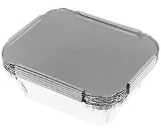 Kepimo forma iš aliuminio folijos 14,5x12,5x5 cm 7 vnt 0,5 l Saana 259621