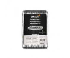Kepimo forma iš aliuminio folijos mini 16.5x24x3 cm 8 vnt MUSTANG 288807