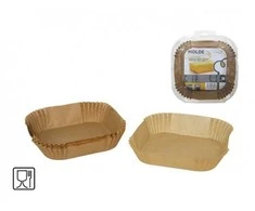 Kitchengo Bikuvalt Kepimo formelės popierinės 16x16cm 50vnt Airfryer