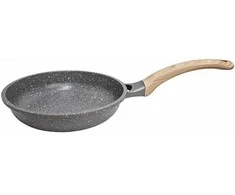 Ketler Keptuvė Amber 20cm Pilka su medžio imitacijos rankena