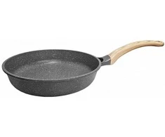 Ketler Keptuvė Amber 28cm pilka su medžio imitacijos rankena