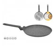 Kitchengo Bikuva.lt Keptuvė GRANITE Blynams Indukcinė 26cm