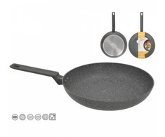 Kitchengo Bikuva.lt Keptuvė GRANITE Indukcinė 28cm